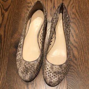Snake Skin Calvin Klein Flats